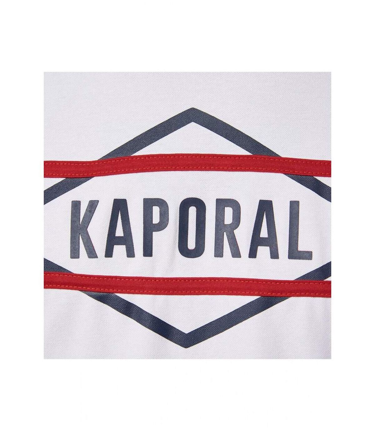 Tee shirt piqué à logo 3D  -  Kaporal - Homme