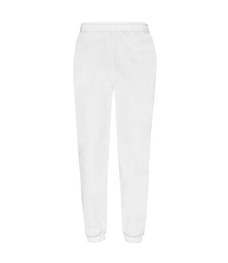 Fruit Of Loom Mens Classic 80/20 Elasticated Sweatpants (White) - UTRW7050