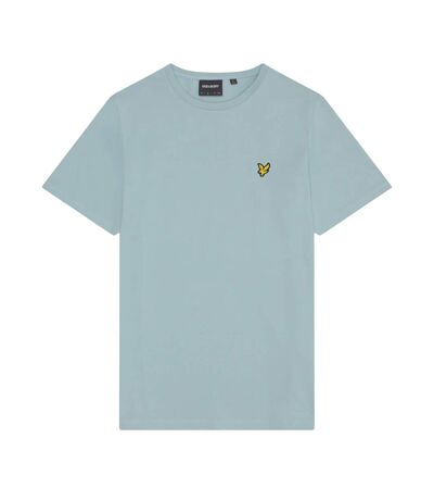 Mens pique t-shirt blue smoke Lyle & Scott