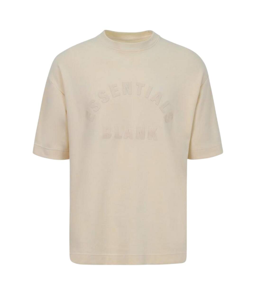 T-shirt Motif/style Arc Homme Sable Blank Essentials-1