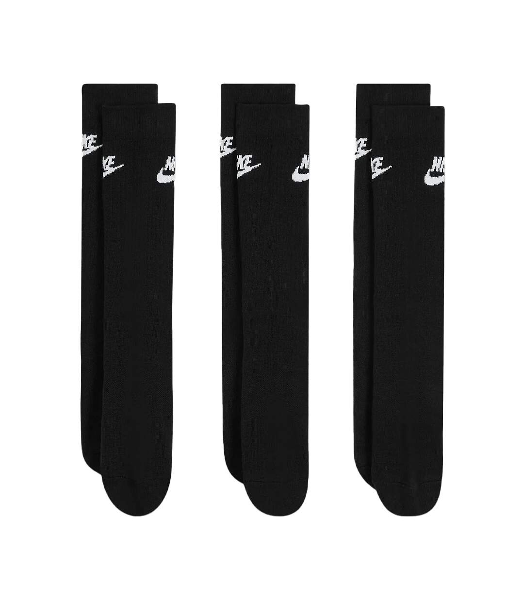 Lot De 3  Chaussettes Sportswear Everyday Essential Adulte Noir Nike-3
