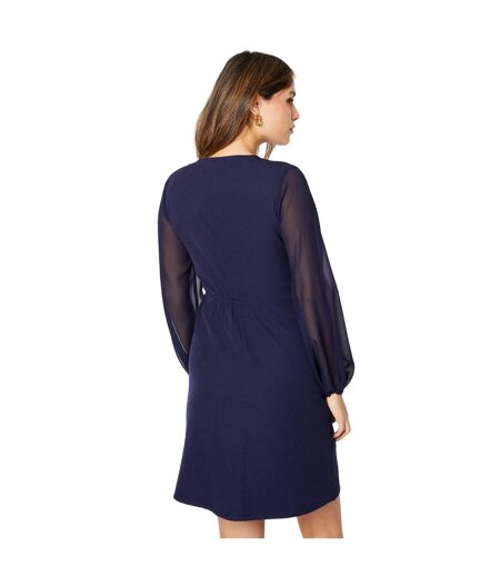 Mini robe femme bleu marine Principles