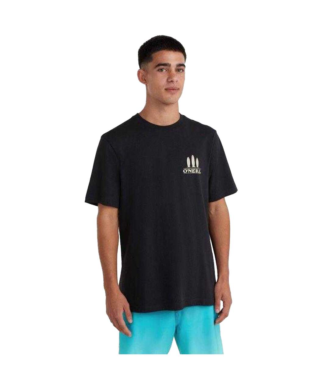 T-shirt Motif/style Planche De Surf Beach Graphic Homme Noir O´Neill-4