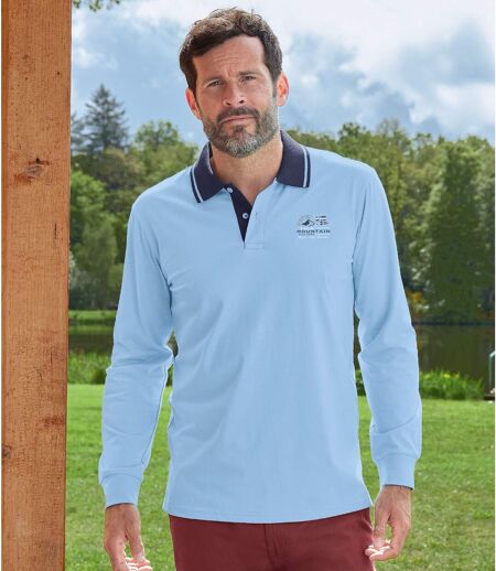 2er-Pack Poloshirts Mountain