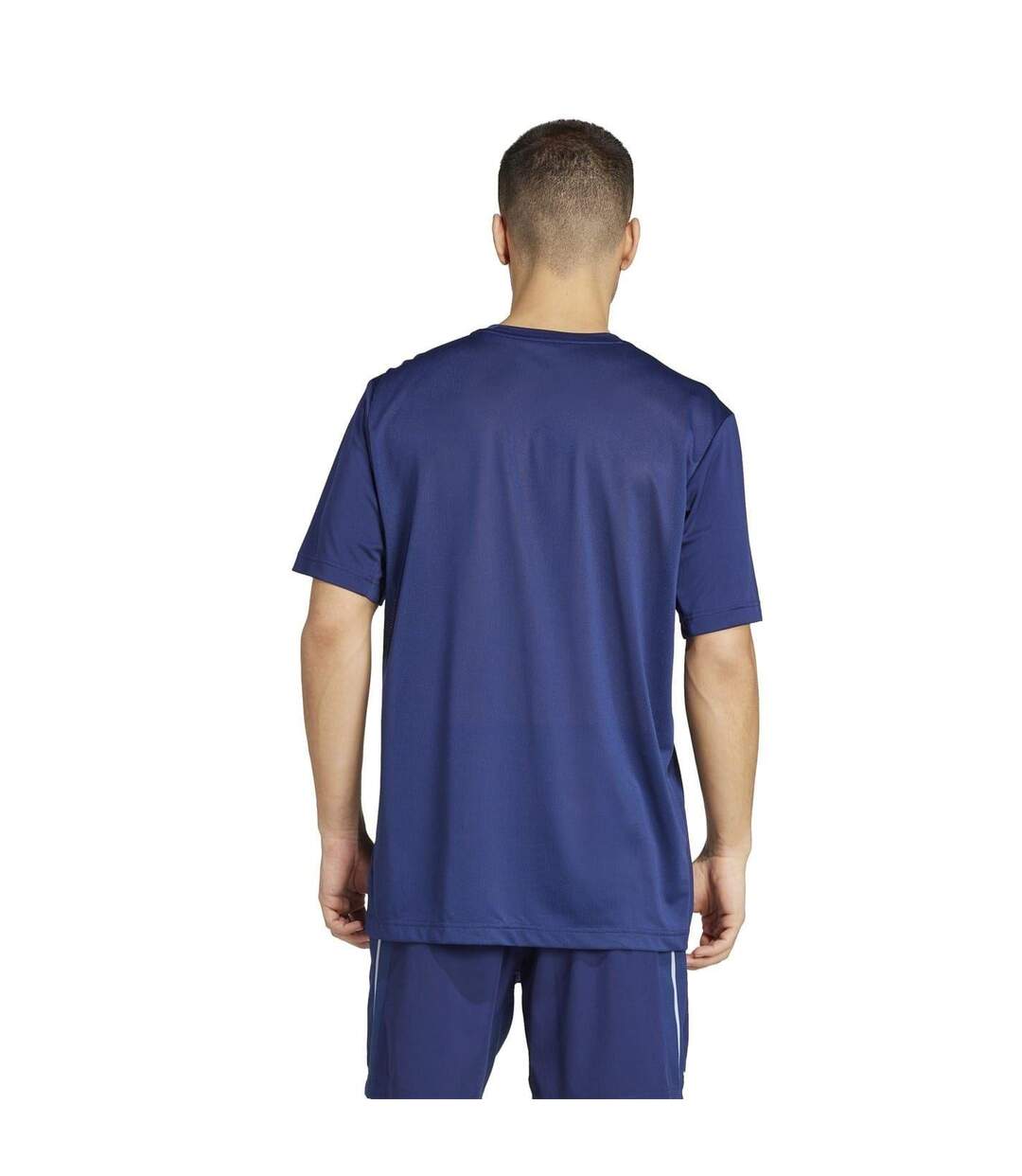 T-shirt Tech Homme Bleu Foncé Adidas-3