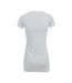 T-shirt Femme Gris Chiné Promodoro-2