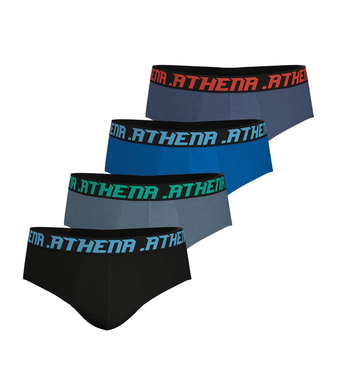 Lot de 4 slips homme My Petits Prix Athena-2