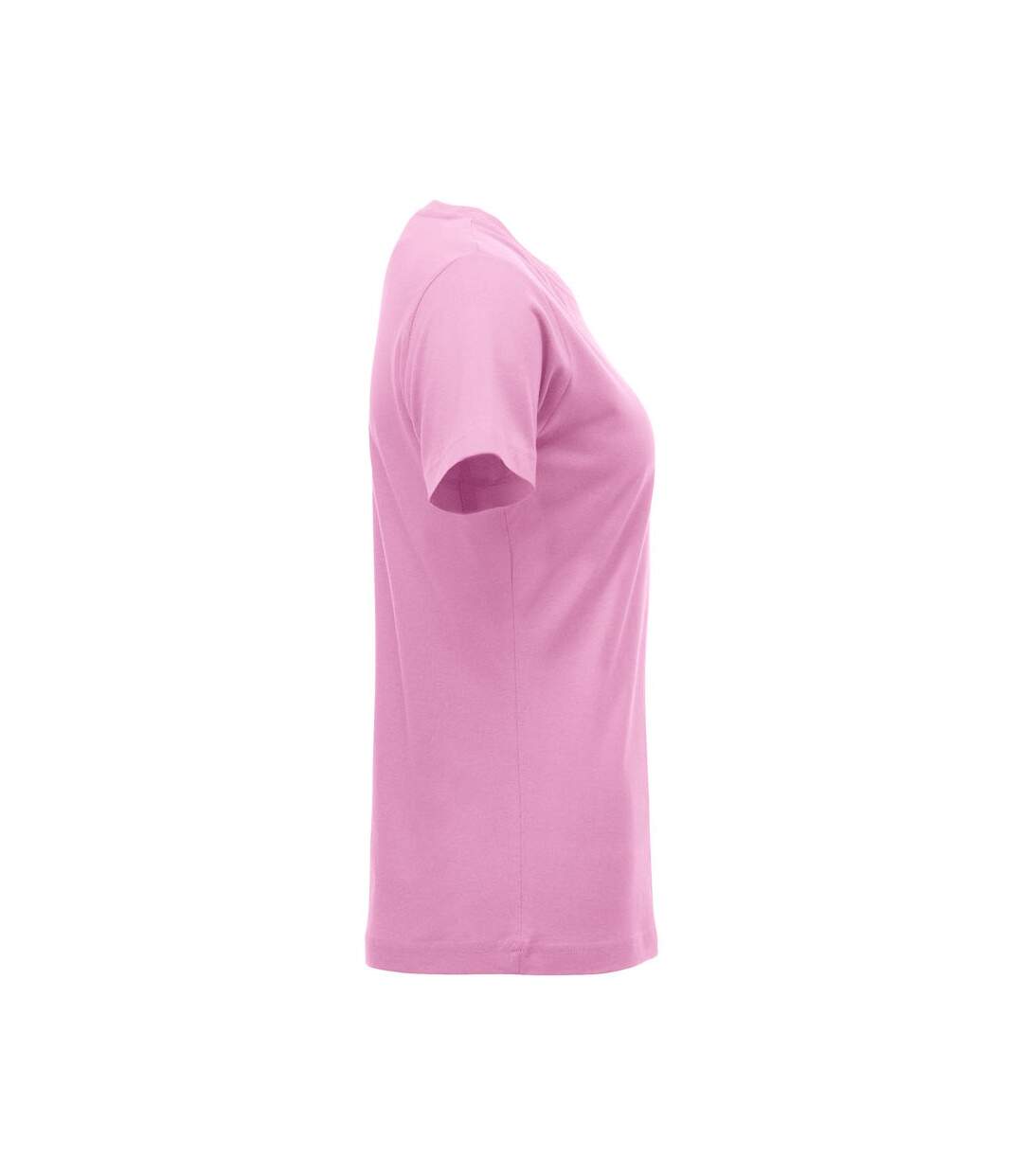 T-shirt New Classic Femme Rose Vif Clique-4