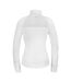 Womens/ladies Fitness Jacket White Spiro-2