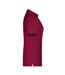 Polo Bio Workwear Femme Bordeaux James And Nicholson-4