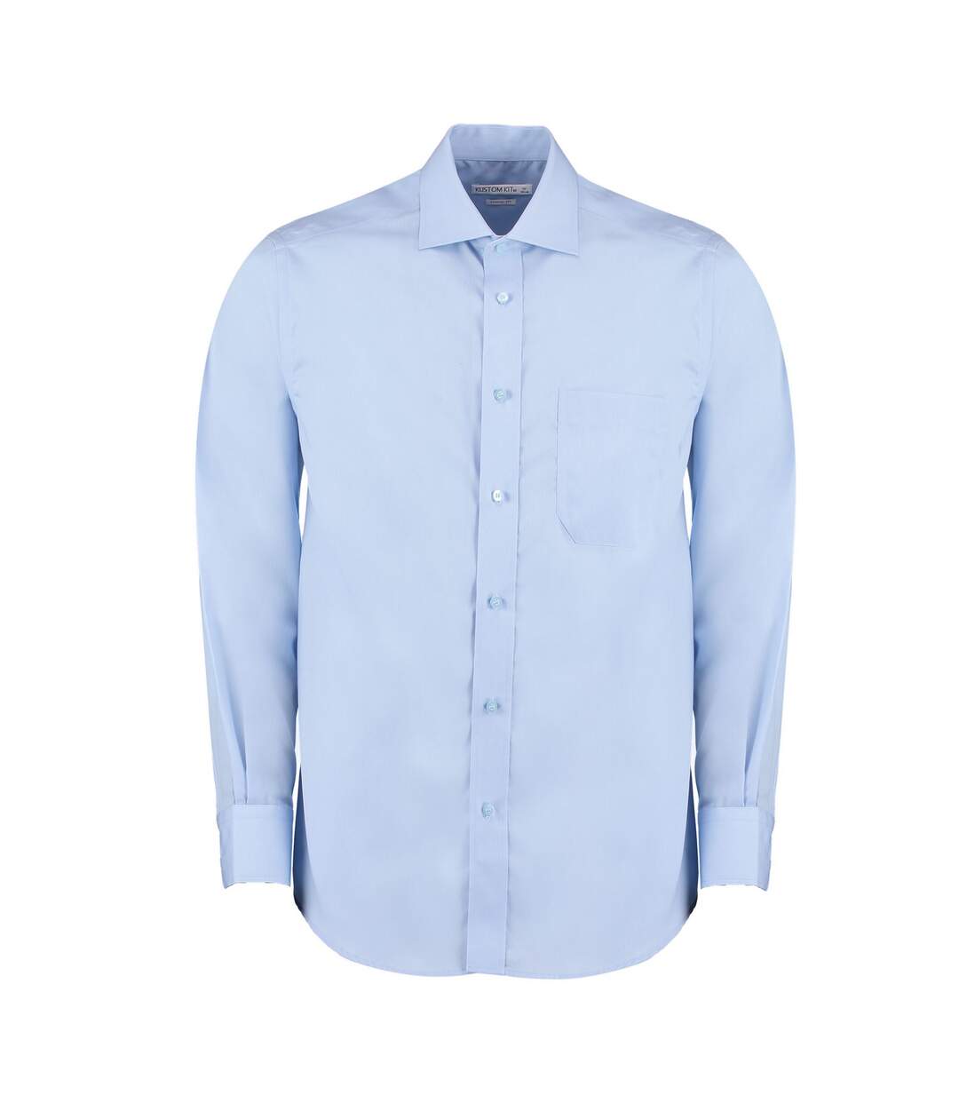 Chemise formelle corporate homme bleu clair Kustom Kit-1