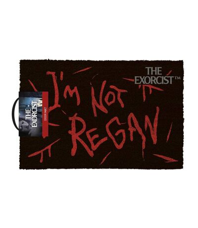 Exorcist I´m Not Regan Door Mat (Black/Red) (1.5cm x 40cm x 60cm)