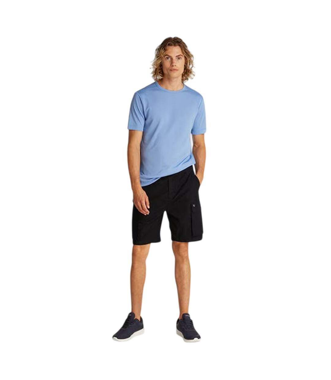 Short À Poches Homme Noir Calvin Klein-1