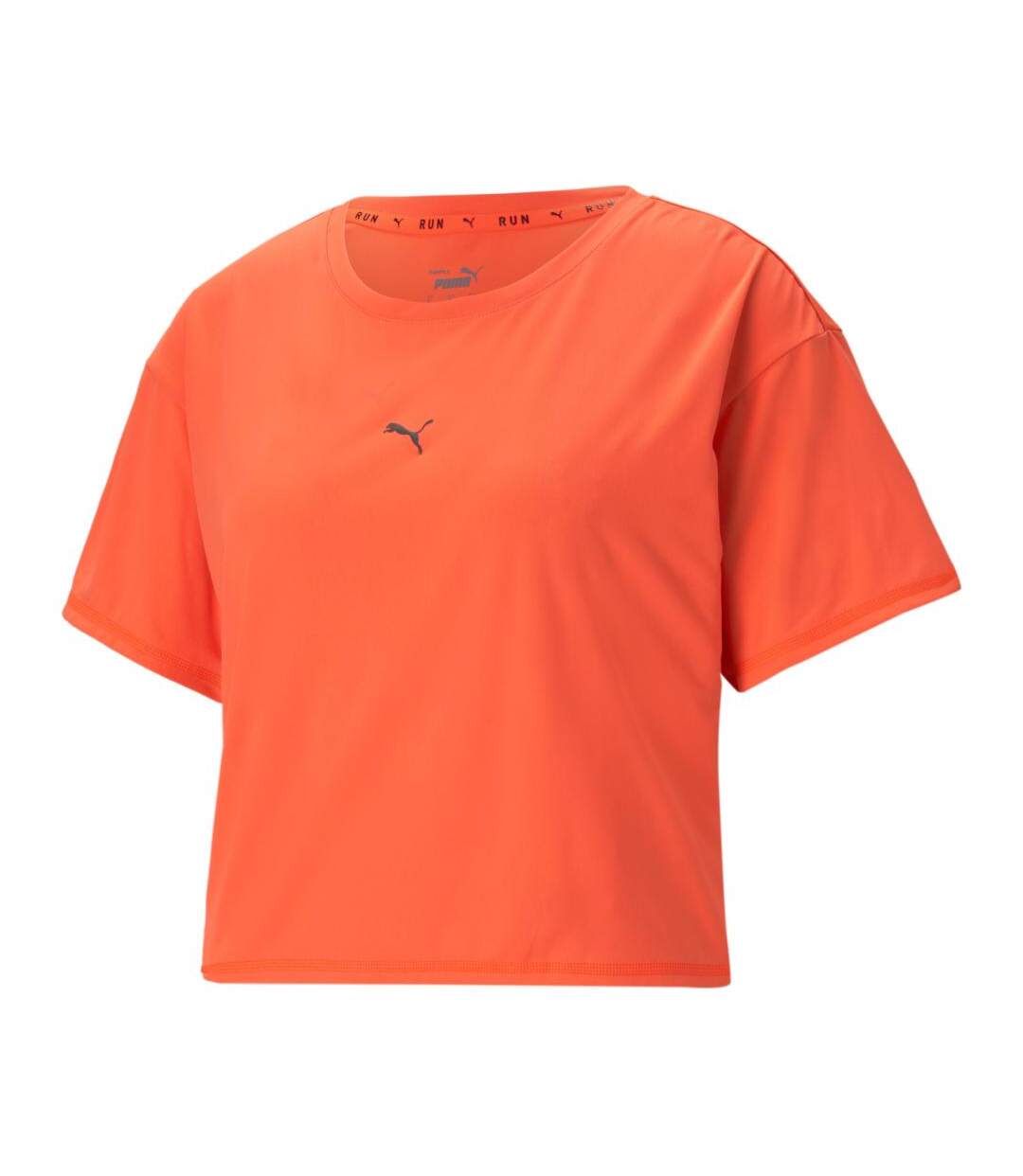 Maillot de sport Orange Fluo Femme Puma Run L Cool - XS-1