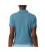 Polo bleu femme lacoste pf5462-031-2