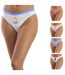 Pack-5 Cotton Stretch Comfort Panties D4C17 women's basic and comfortable design for women