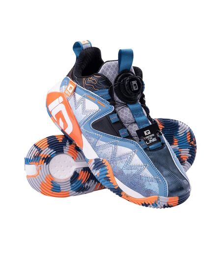 Baskets Basky Enfant Bleu Noir Orange IQ