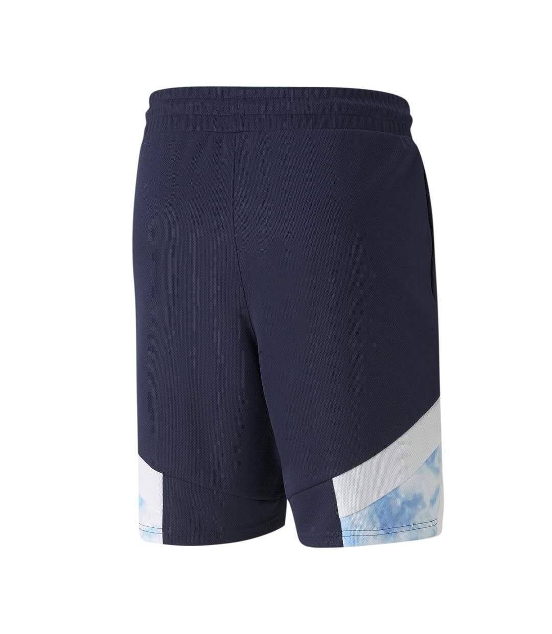 Manchester city short marine homme puma iconic-2