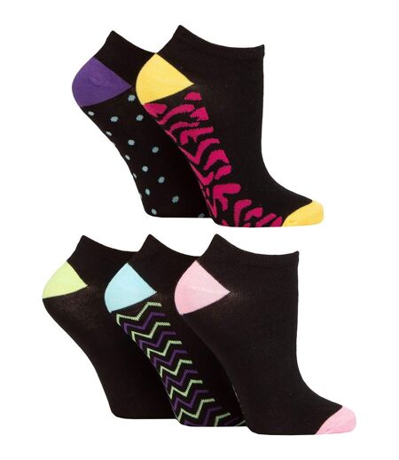 Wildfeet - 5 Pack Ladies Bamboo Liner Socks