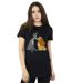 Disney - T-shirt LADY AND THE TRAMP DISTRESSED KISS - Femme (Noir) - UTBI17959-2