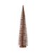 Sapin de Noël Déco Pailleté Josh 61cm Marron-1