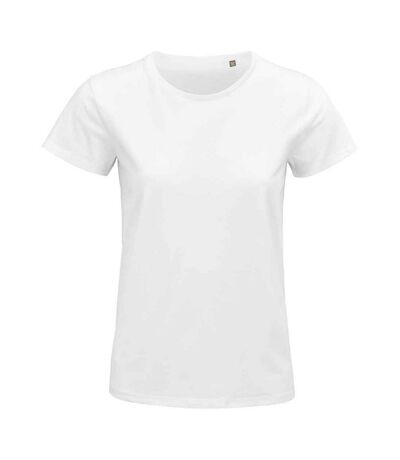 T-shirt pioneer femme blanc SOLS