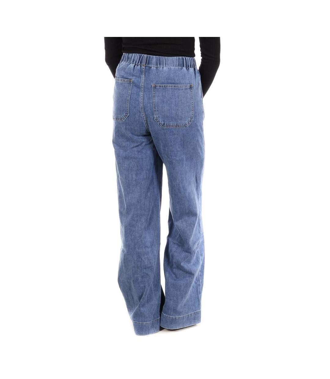 Jean loose bleu femme monday premium 1825-2