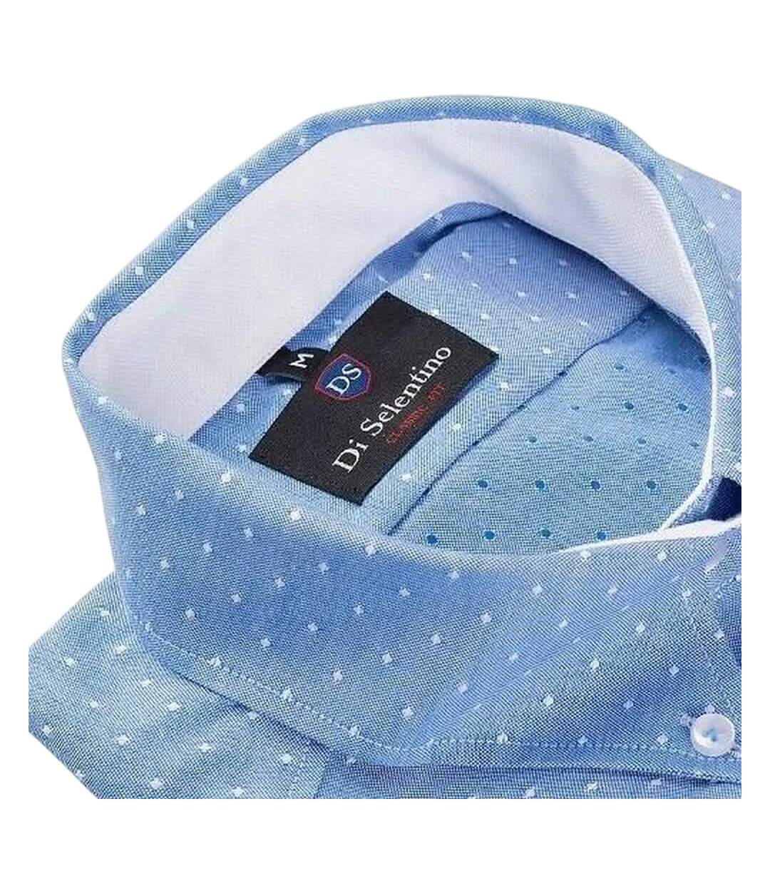Chemisier France Femme Bleu Clair Di Selentino-4