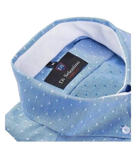 Chemisier France Femme Bleu Clair Di Selentino