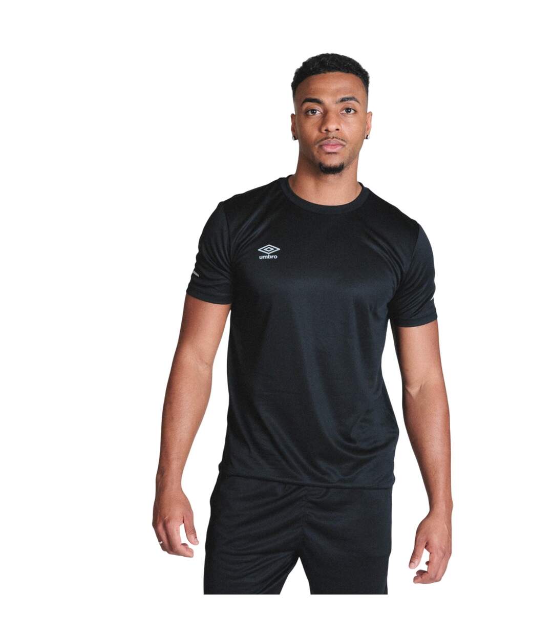 T-shirt Sport Homme Noir Umbro-4