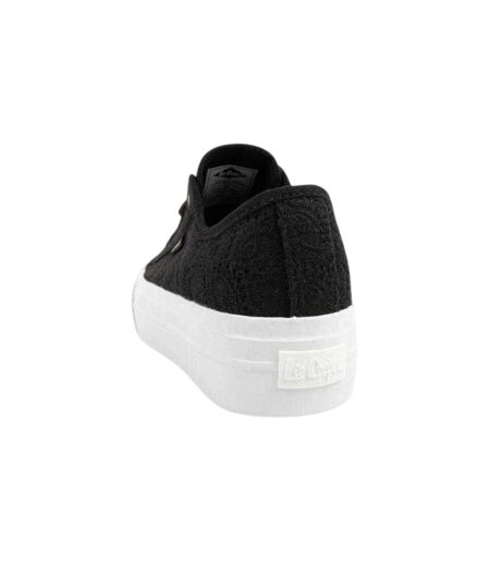 Baskets Femme Noir Lee Cooper