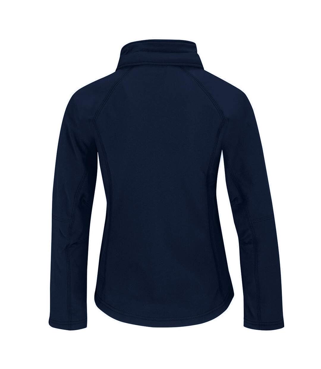 Veste Softshell Coupe-vent, Imperméable Et Respirante Femme Bleu Marine B&C-3