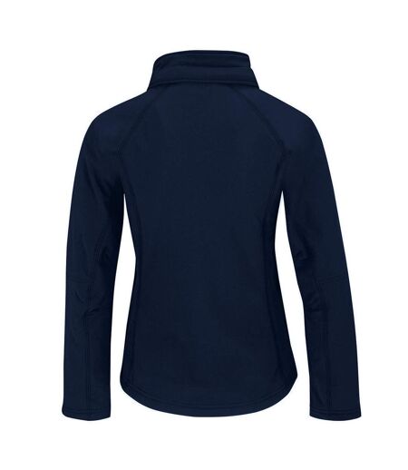 Veste Softshell Coupe-vent, Imperméable Et Respirante Femme Bleu Marine B&C