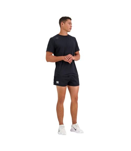Mens Rugged Drill Drill Shorts Black Canterbury