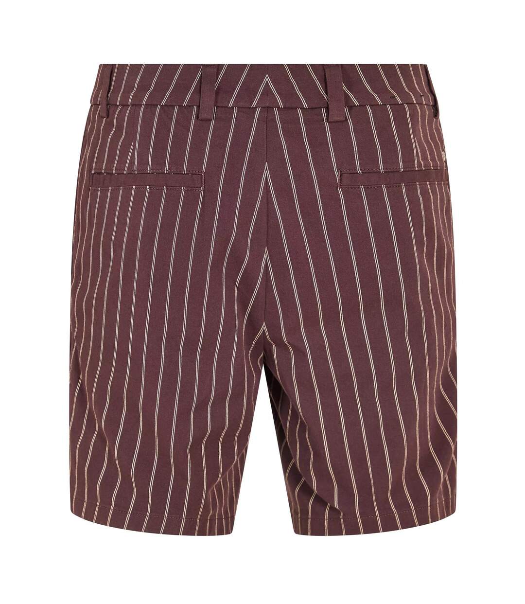 Mens Kane Fleece Striped Relaxed Fit Shorts Dark Brown Boss-3