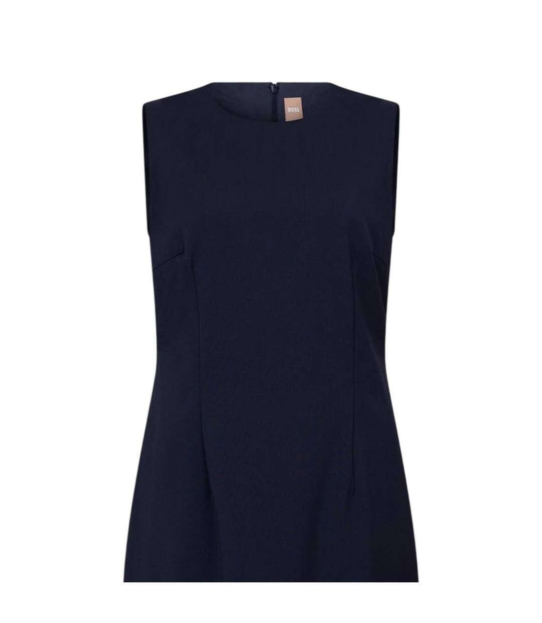 Robe Mi-longue Sans Manches Dirulah Femme Bleu Boss-3