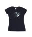 Disney T-Shirt coton Lightyear Running Buzz Femme/Ladies (Bleu marine) - UTBI29281-1