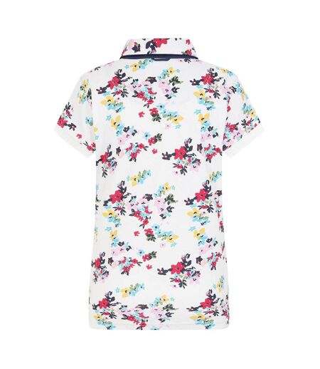 Polo Motif/style Imprimé Femme Beige Foncé Lazy Jacks