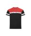 Mens Progression High-vis T-shirt Black Red Projob-1