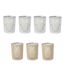 Coffret 7 Bougies Parfumées Fatma 6cm Blanc-4