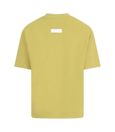 Unisex Adult Arch Cotton T-shirt Mustard Blank Essentials