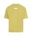 Unisex Adult Arch Cotton T-shirt Mustard Blank Essentials-2