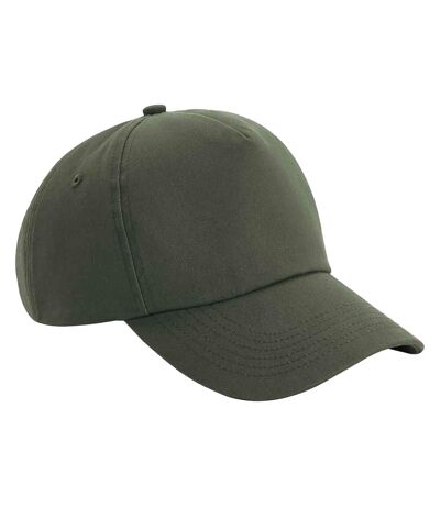 Authentic 5 panel cap olive green Beechfield