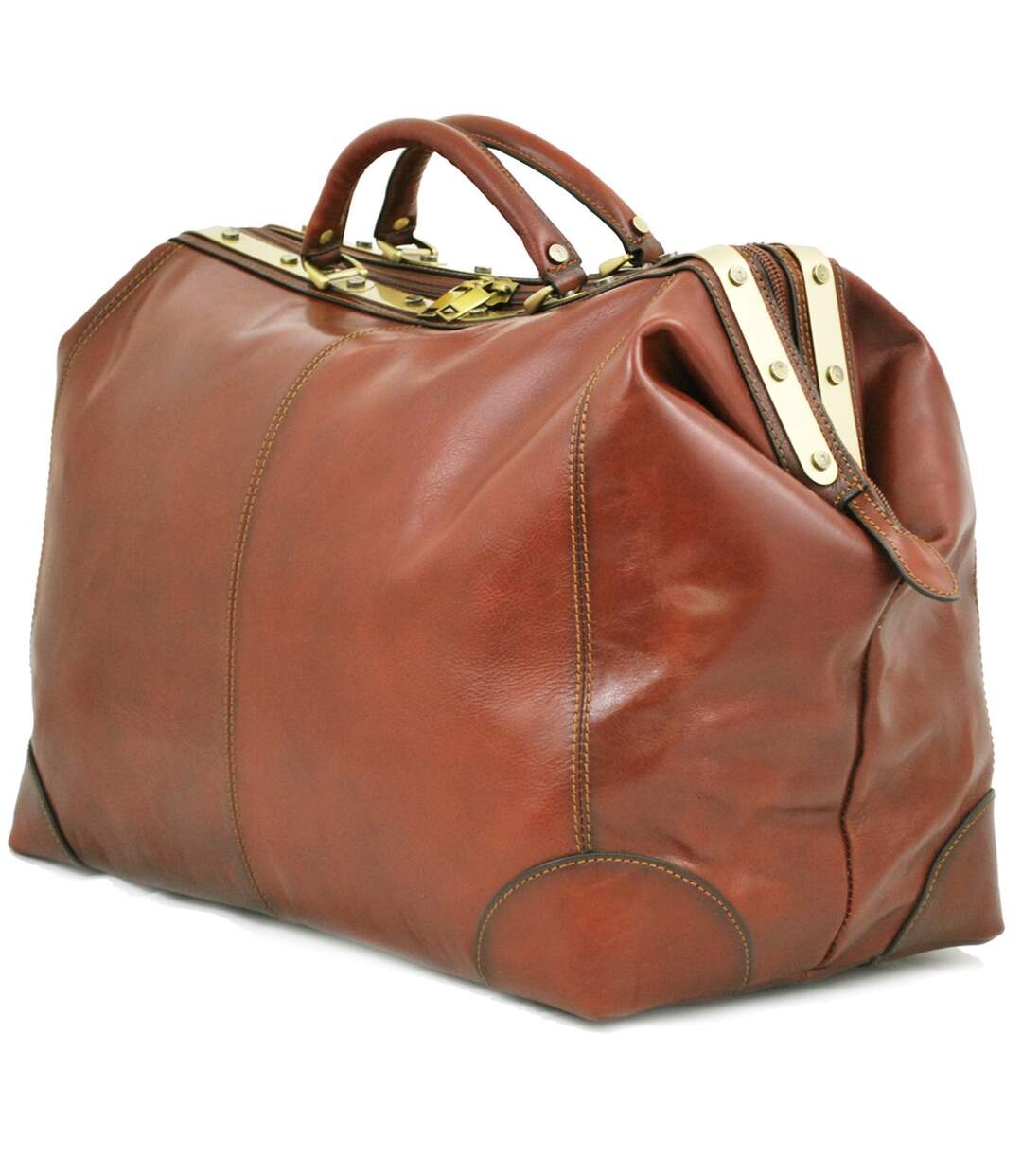 Katana - Sac de voyage en cuir Diligence 54cm - marron - 6465-5