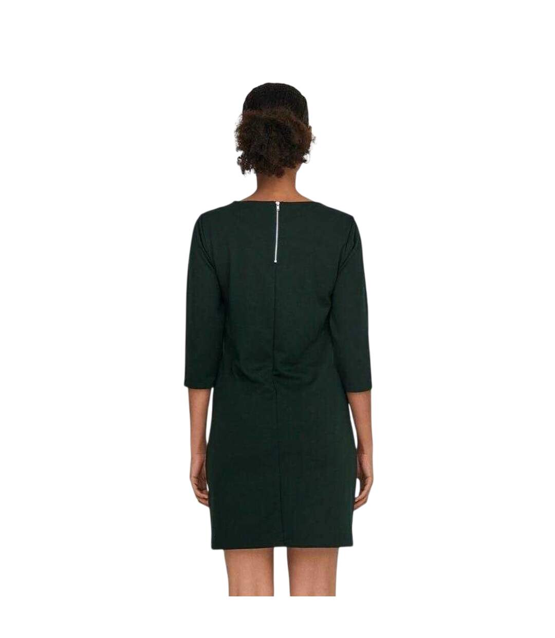 Robe Courte Brill Femme Vert Pin Only-3