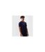 Mens Big Logo Cotton T-shirt Navy Blue 4F-1
