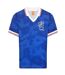 Mens Short-sleeved Football Shirt Blue White Netherlands-1