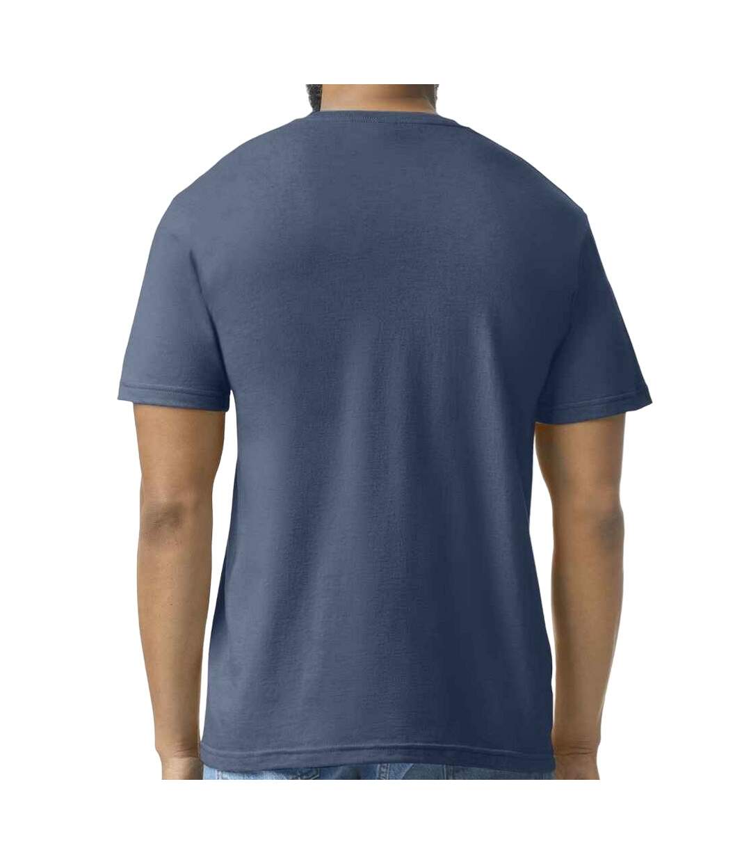 T-shirt softstyle cvc homme bleu marine Gildan