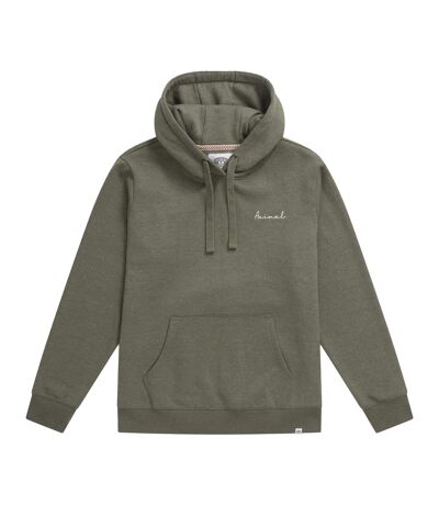 Sweat À Capuche Maya Femme Kaki Clair Animal