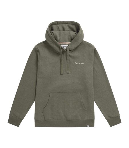 Sweat À Capuche Maya Femme Kaki Clair Animal